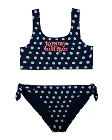 Tommy Hilfiger Παιδικό Μαγιό Κορίτσι Bikini Set Bralette Polka Dot  Μαγιό Κορίτσι
