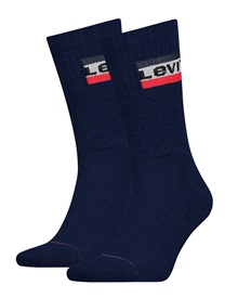 Levi's Ανδρικές Κάλτσες Regular Cut Sportswear Logo - 2 Ζεύγη  Κάλτσες