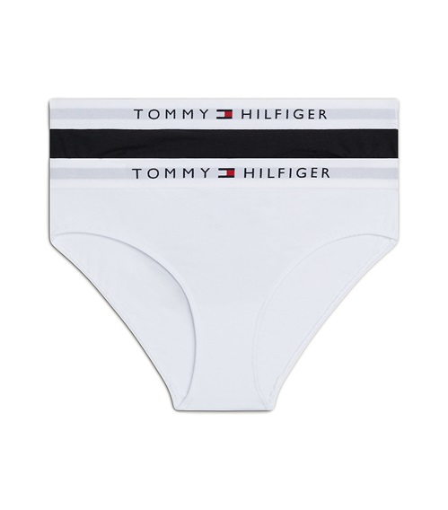 Tommy Hilfiger Παιδικό Slip Κορίτσι TH Original Logo - Διπλό Πακέτο  Slip