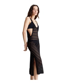 Calvin Klein Γυναικείο Φόρεμα Θαλάσσης Sheer Stripe  Ρούχα & Αξεσουάρ