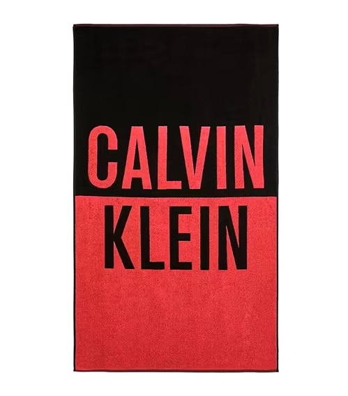 Calvin Klein Πετσέτα Θαλάσσης Logo Block 170x90εκ  Πετσέτες Θαλάσσης