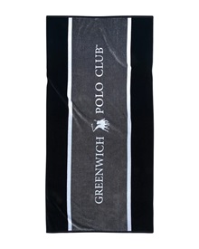 Greenwich Polo Club Πετσέτα Θαλάσσης Logo Ρίγα 90x180εκ  Πετσέτες Θαλάσσης