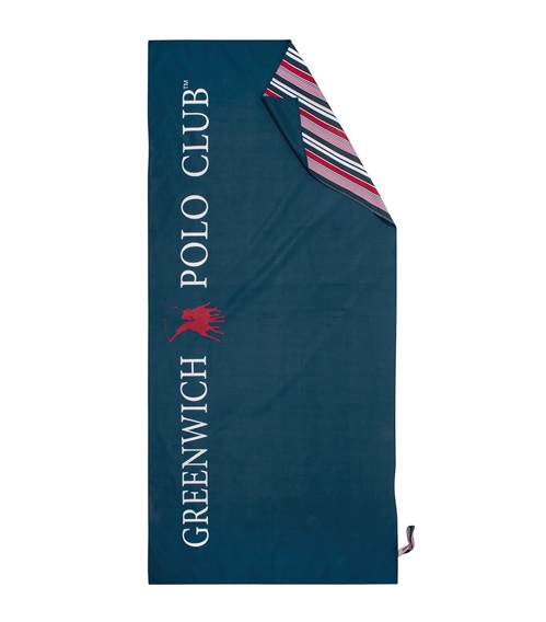 Greenwich Polo Club Πετσέτα Θαλάσσης Microfibre Logo 80x170εκ  Πετσέτες Θαλάσσης