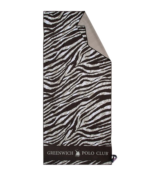 Greenwich Polo Club Πετσέτα Θαλάσσης Microfibre Leopard 80x170εκ  Πετσέτες Θαλάσσης