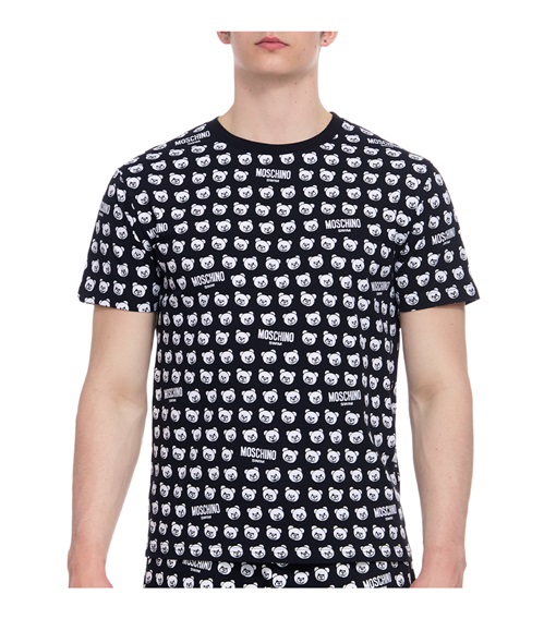 Moschino Ανδρικό T-Shirt Teddy Bear Crewneck  Μπλουζάκια