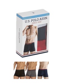 U.S. Polo ASSN. Ανδρικό Boxer Classic Logo - Τριπλό Πακέτο  Boxerακια
