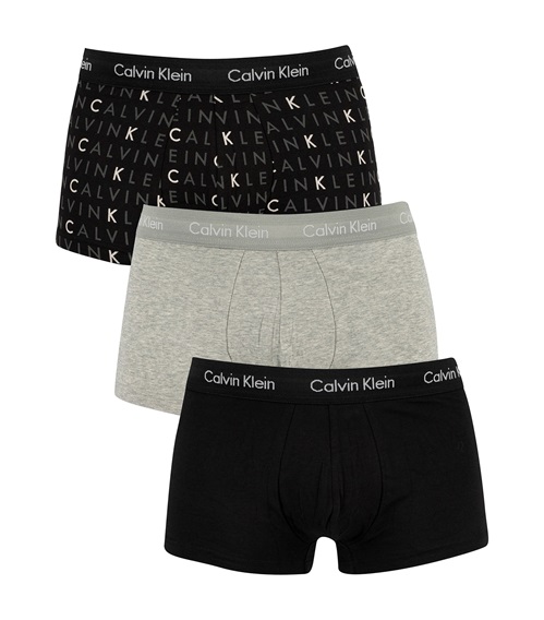 Calvin Klein Ανδρικό Boxer CK Logo - Τριπλό Πακέτο  Boxerακια