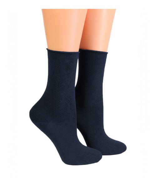 FMS Γυναικεία Κάλτσα Βαμβακερή Μονόχρωμη Χωρίς Λάστιχο  Κάλτσες
