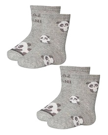 Ysabel Mora Βρεφικά Καλτσάκια Αγόρι Panda - 2 Ζεύγη  Κάλτσες
