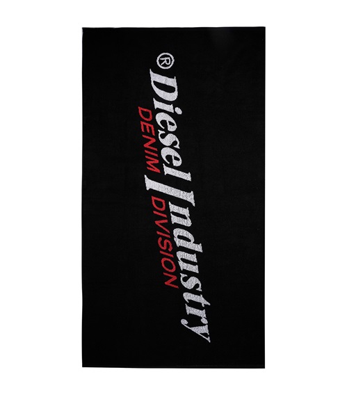 Diesel Πετσέτα Θαλάσσης Industry Denim Division Logo - 178x88εκ  Πετσέτες Θαλάσσης