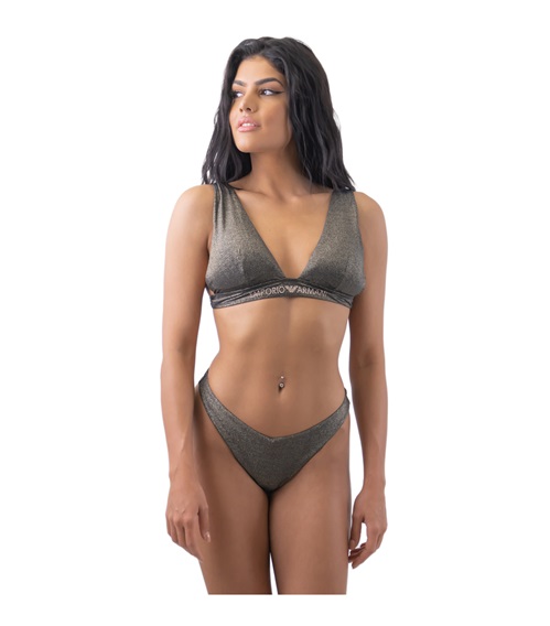 Emporio Armani Γυναικείο Μαγιό Bikini Set Τρίγωνο-Brazil Shinny  Μαγίο Μπικίνι Set
