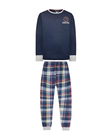 Energiers Kids-Teen Pyjama Boy Sleep Mode Checked  Pyjamas