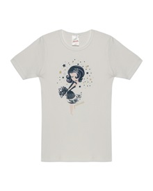 Minerva Kids T-Shirt Girl Princess Stars  T-shirts