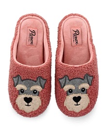 Parex Women's Home Slippers Terrier  Slippers