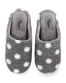 Parex Women's Home Slippers Pois  Slippers
