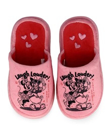Parex Kids Home Slippers Girl Minnie Laugh Louder  Slippers