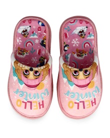 Parex Kids Home Slippers Girl Paw Hello Winter  Slippers