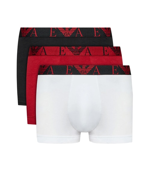 Emporio Armani Ανδρικό Boxer Stretch Cotton EA Logo - Τριπλό Πακέτο  Boxerακια