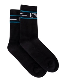 Emporio Armani Men's Socks Sponge Short - 2 Pairs  Socks