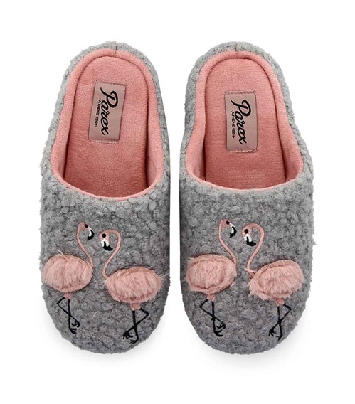 Parex Women's Home Slippers Flamingo  Slippers