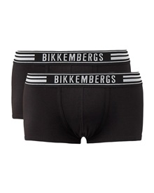 Bikkembergs Men's Boxer Stripe Waistband Stretch Cotton - 2 Pack  Boxer