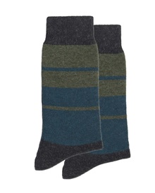 Ysabel Mora Ανδρικές Κάλτσες Angora Τρίγωνα Ρίγες  Κάλτσες