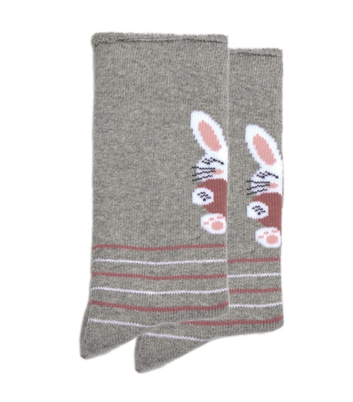 Ysabel Mora Παιδικές Κάλτσες Κορίτσι Χωρίς Λάστιχο Cat Stripes  Κάλτσες
