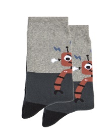 Ysabel Mora Kids Socks Boy Antislip Robot  Socks