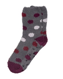 FMS Γυναικείες Κάλτσες Soft Αντιολισθιτικές Pois  Κάλτσες