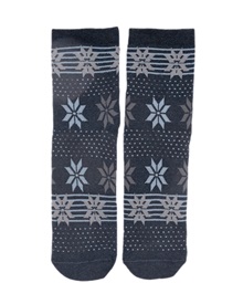 FMS Men's Socks Antislip Snow Flakes  Socks