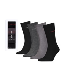 Calvin Klein Men's Socks Tin - Gift Box - 4 Pairs  Socks