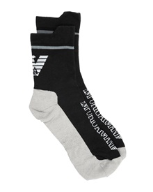 Emporio Armani Men's Socks Cotton Logo  Socks