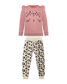 Energiers Kids Outfit Girl Animal Print  Outfits