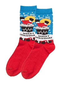 FMS Γυναικείες Κάλτσες Βαμβακερές Santa Coming  Κάλτσες