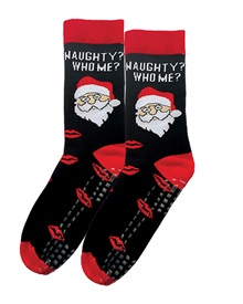 FMS Γυναικείες Κάλτσες Αντιολισθιτικές Naughty Santa  Κάλτσες