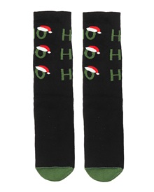FMS Ανδρικές Κάλτσες Αντιολισθιτικές Ho Ho Ho Santa Cap  Κάλτσες