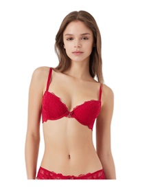 Emporio Armani Women's Bra Push-up Eternal Recycled Lace  Push-up
