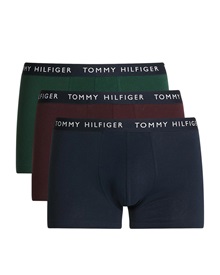 Tommy Hilfiger Men's Boxer Essential Logo Waistband Trunks - 3 Pack  Boxer