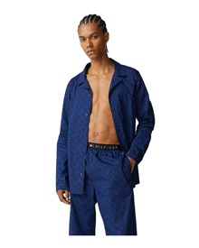Tommy Hilfiger Men's Pyjama Buttons TH Monogram  Pyjamas