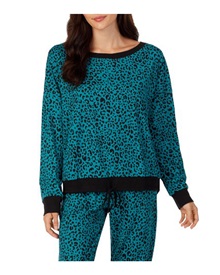DKNY Women's Pyjama Full Leopard  Pyjamas