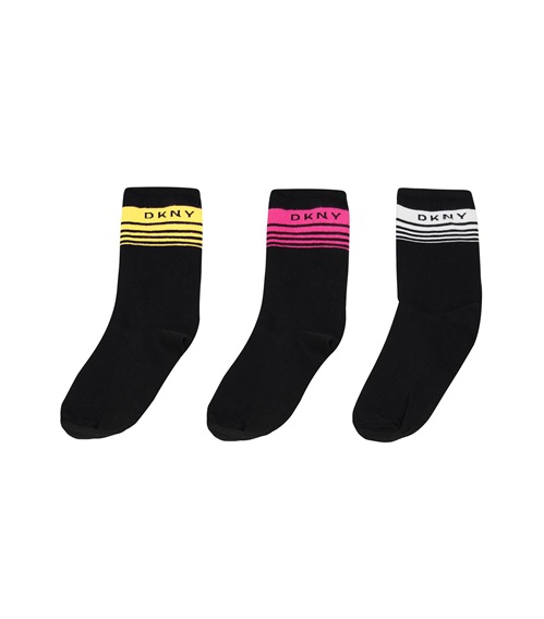 DKNY Women's Socks Rylee Stripes - 3 Pairs  Socks