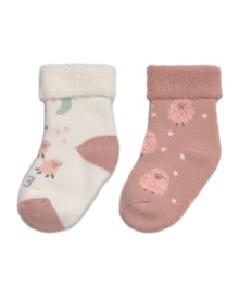 Ysabel Mora Infant Socks Girl Sheep - 2 Pairs  Socks