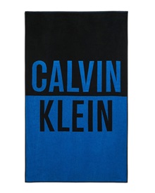 Calvin Klein Πετσέτα Θαλάσσης Half Contrast Logo Print - 180x100εκ  Πετσέτες Θαλάσσης