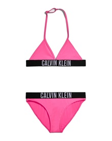 Calvin Klein Kids Swimwear Girl Triangle Bikini Set Intense Power  Swimsuit
