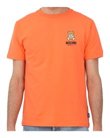 Moschino Ανδρικό T-Shirt Teddy Logo  Μπλουζάκια