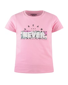 Energiers Kids T-Shirt Girl Dream And Never Give Up  T-shirts