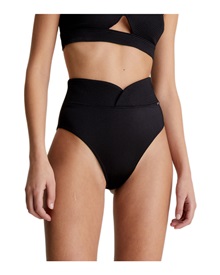Calvin Klein Women's Swimwear High-Waist Slip Structured  Slip
