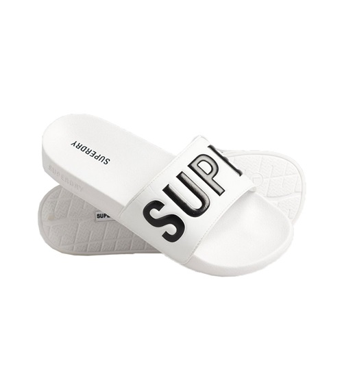 Superdry Women's Slide Code Core Vegan Pool  Slippers-Slides