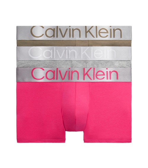 Calvin Klein Men's Boxer Steel Cotton Trunks - 3 Pack  Boxer