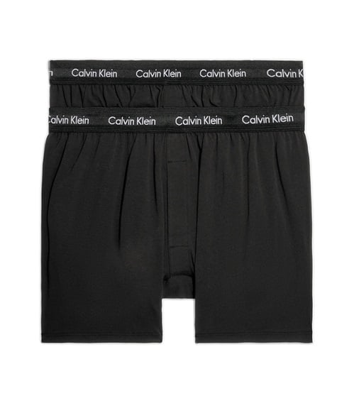 Calvin Klein Ανδρικό Boxer Ποπλίνα Trad - Διπλό Πακέτο  Boxerακια